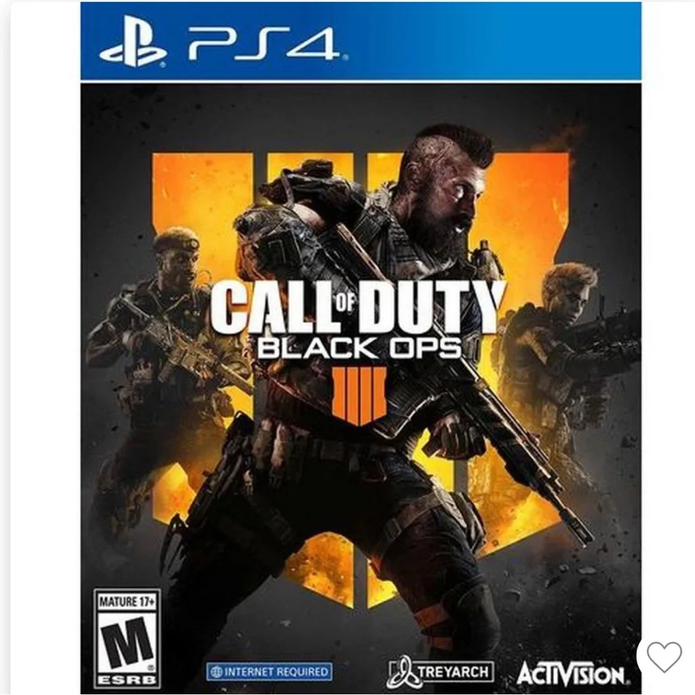 Sony PS4 Game - CALL OF DUTY: BLACK OPS 4 FOR PLAYSTATION 4. Like-New Condition!